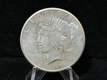 1923 S Silver Peace Dollar - Very Fine