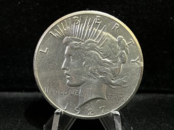1927 P Silver Peace Dollar - Uncirculated