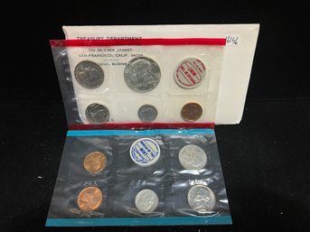 1969 United States Mint P & D Uncirculated Set