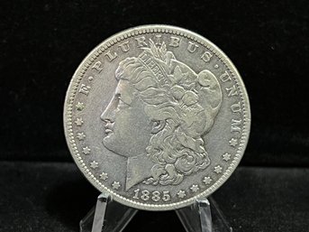1885 P Morgan Silver Dollar - Very Fine
