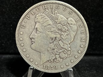 1879 P Morgan Silver Dollar - Very Fine