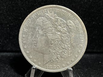 1880 O Morgan Silver Dollar - Extra Fine