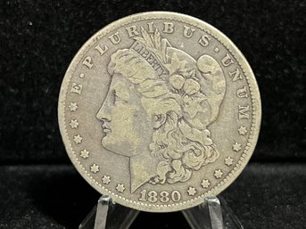 1880 P Morgan Silver Dollar - Very Fine