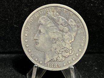 1881 P Morgan Silver Dollar - Very Fine