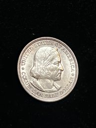 1893 Columbian Exposition Commemorative Silver Half Dollar - Uncirculated