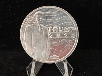 2020 Donald J Trump .999 Fine Silver 1 Troy Ounce Round