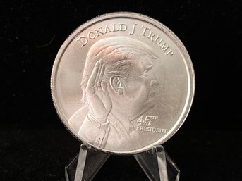 45th President Donald J Trump .999 Fine Silver 1 Troy Ounce Round