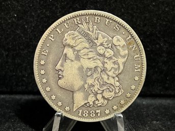 1887 O Morgan Silver Dollar - Very Fine