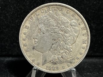 1889 P Morgan Silver Dollar - Extra Fine