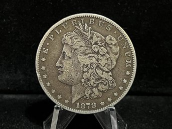 1878 S Morgan Silver Dollar - Very Fine