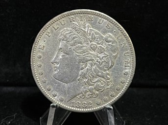 1882 S Morgan Silver Dollar - Almost Uncirculated