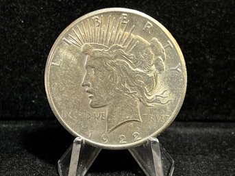 1922 P Peace Silver Dollar - Uncirculated