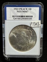 1923 P Peace Silver Dollar - Uncirculated