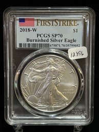 2018 W Silver Eagle PCGS MS70 - Perfect Coin