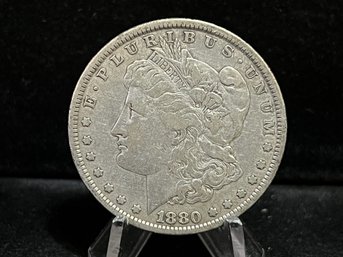 1880 P Morgan Silver Dollar - Very Fine