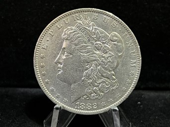 1882 O Morgan Silver Dollar - Almost Uncirculated