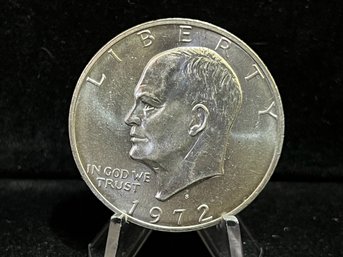 1972 S Eisenhower Proof Silver Dollar - Uncirculated