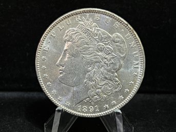 1891 P Morgan Silver Dollar - Uncirculated