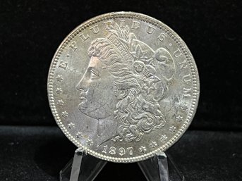 1897 P Morgan Silver Dollar - Uncirculated