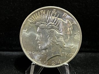 1924 P Peace Silver Dollar - Uncirculated