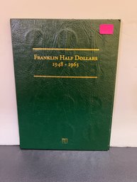 Franklin Half Dollar Book 1948 - 1963 Complete