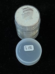 Roll Of Mixed Year Proof Kennedy Silver Half Dollars - $10.00 Face Value 90 Percent Silver