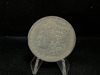 1891 S Morgan Silver Dollar - Fine