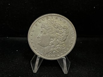 1897 O Morgan Silver Dollar - Almost Uncirculated