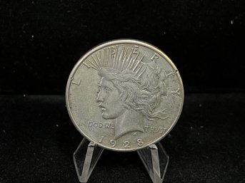 1928 S Peace Silver Dollar - Extra Fine