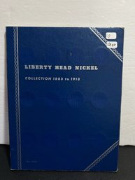 Liberty Nickel Book 1883 - 1913  - Missing 10 Coins