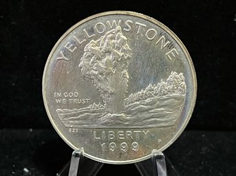 Yellowstone National Park Commemorative Coin Program Proof Silver Dollar