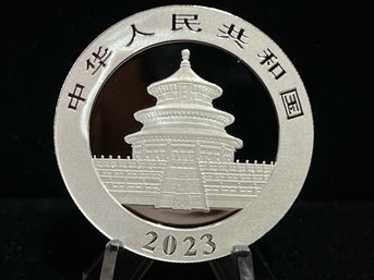 2023 Chinese Panda 30 Gram .999 Fine Silver Coin - 10 Yuan