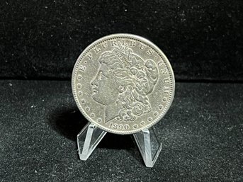 1890 P Morgan Silver Dollar - Very Fine