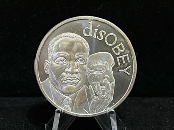 2017 Silver Shield Minimintage 'Martin Luther King Jr.'  One Troy Ounce .999 Fine Silver Round