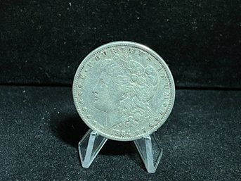 1884 P Morgan Silver Dollar - Very Fine