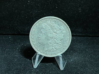 1884 O Morgan Silver Dollar - Extra Fine