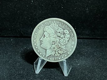 1890 O Morgan Silver Dollar - Fine