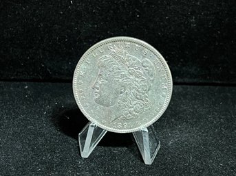 1891 P Morgan Silver Dollar - Almost Uncirculated