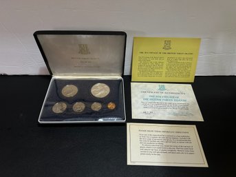 1974 British Virgin Islands Proof Set From The Franklin Mint