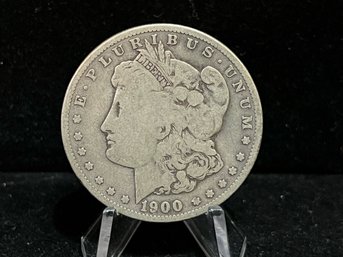 1900 S Morgan Silver Dollar - About Good