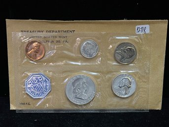 1960 US Mint Proof Set Envelope