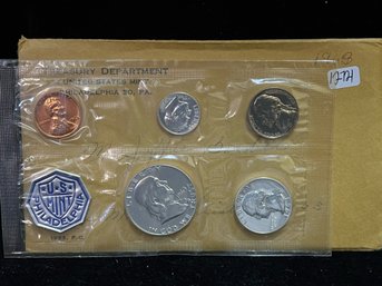 1963 US Mint Silver Proof Set Envelope