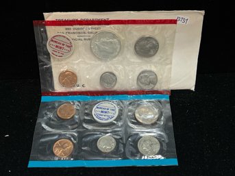 1970 United States Mint P & D Uncirculated Set - With Key Date Kennedy Half