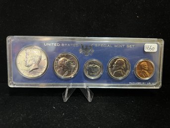 1966 United States  Special Mint Set  With 40 Percent Silver Half