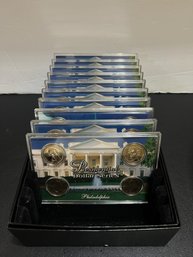Lot Of $40 Face Value Presidential Dollar Coin Sets