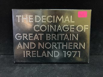 1971 - The Decimal Coinage Of Great Britain And Northern Ireland Type Set