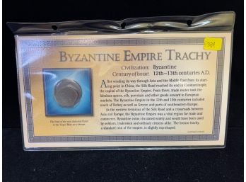 12th Century Byzantine Empire Trachy Coin