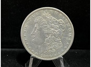 1896 O Morgan Silver Dollar - Almost Uncirculated