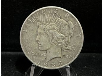 1935 P Peace Silver Dollar - Extra Fine