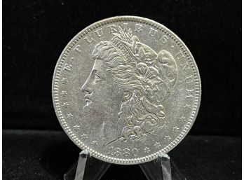 1880 O Morgan Silver Dollar - Almost Uncirculated